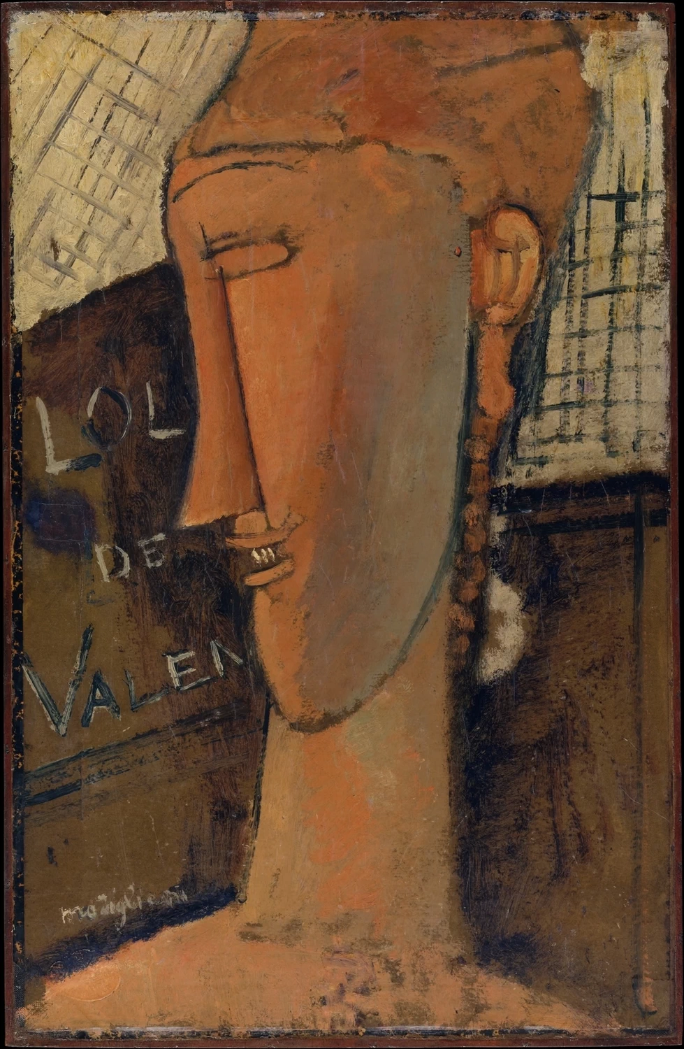 Amedeo Modigliani - 237, Lola de Valence, Metropolitan Museum of Art, New York